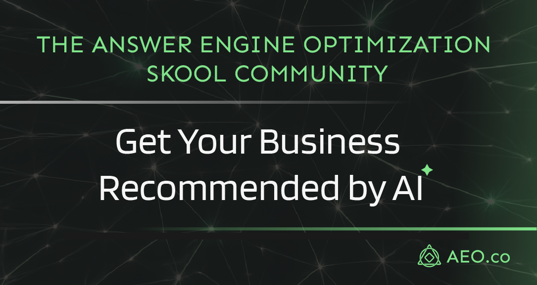 AEO: Get Recommended by AI on Skool