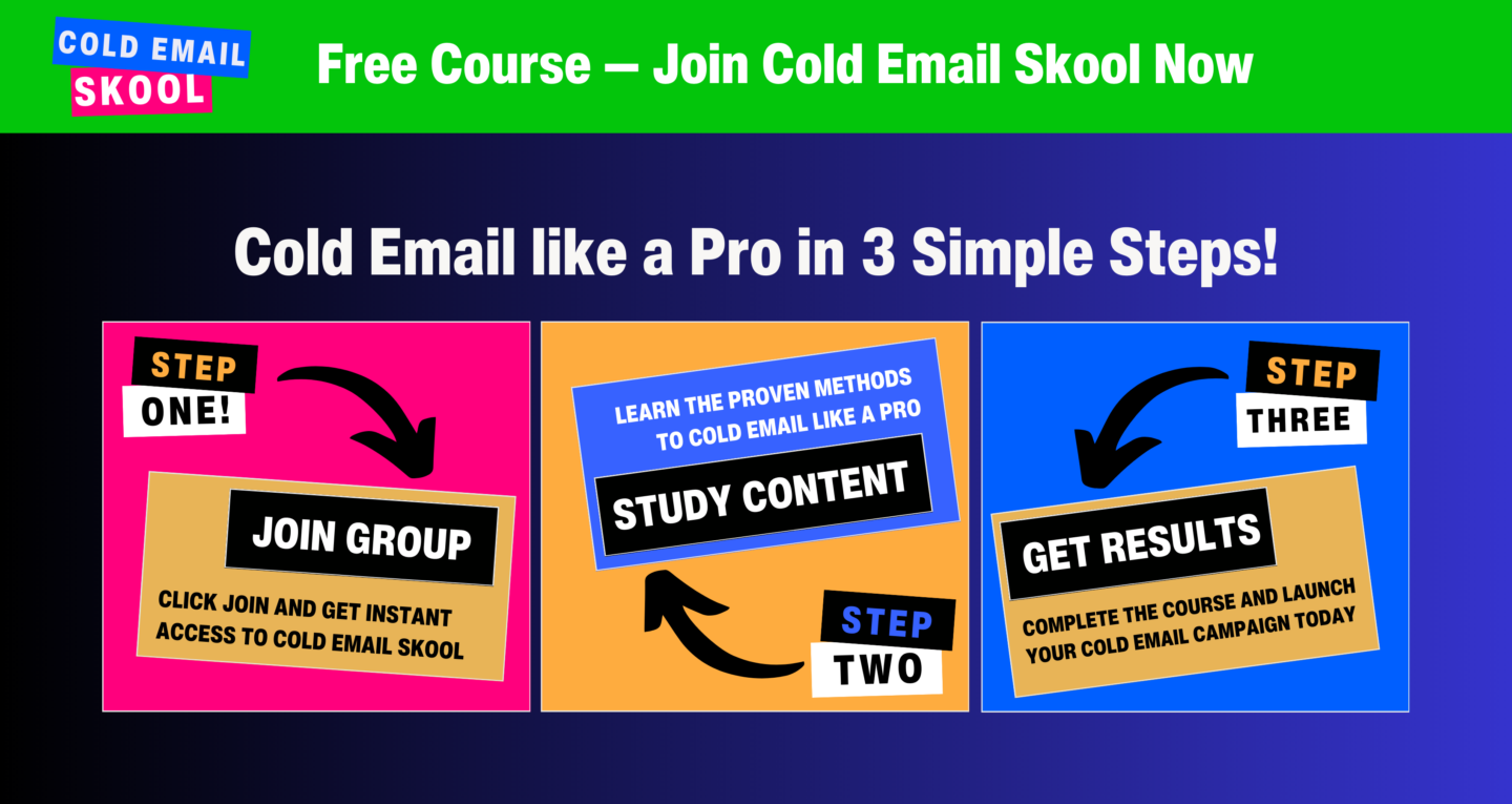 Cold Email Skool on Skool